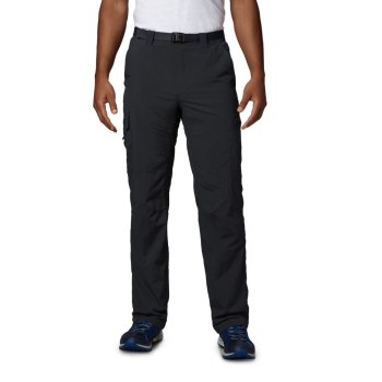 Columbia Silver Ridge Cargo Big, Pantalones Negros Para Hombre | 714089-SCX